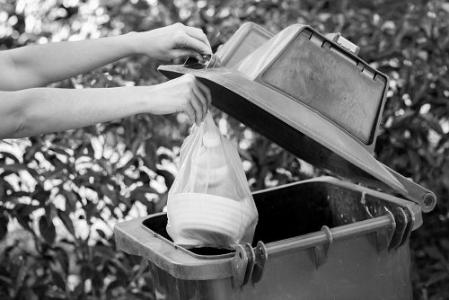 Organized process of house clearance