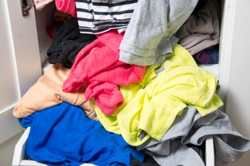 Inspection of cleared office space and housekeeping review